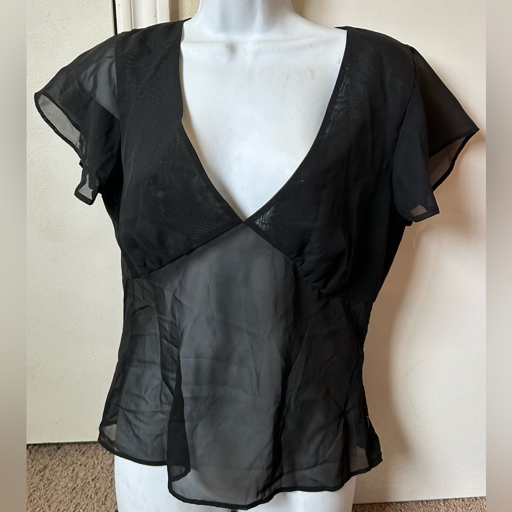 KENNETH COLE • formal blouse